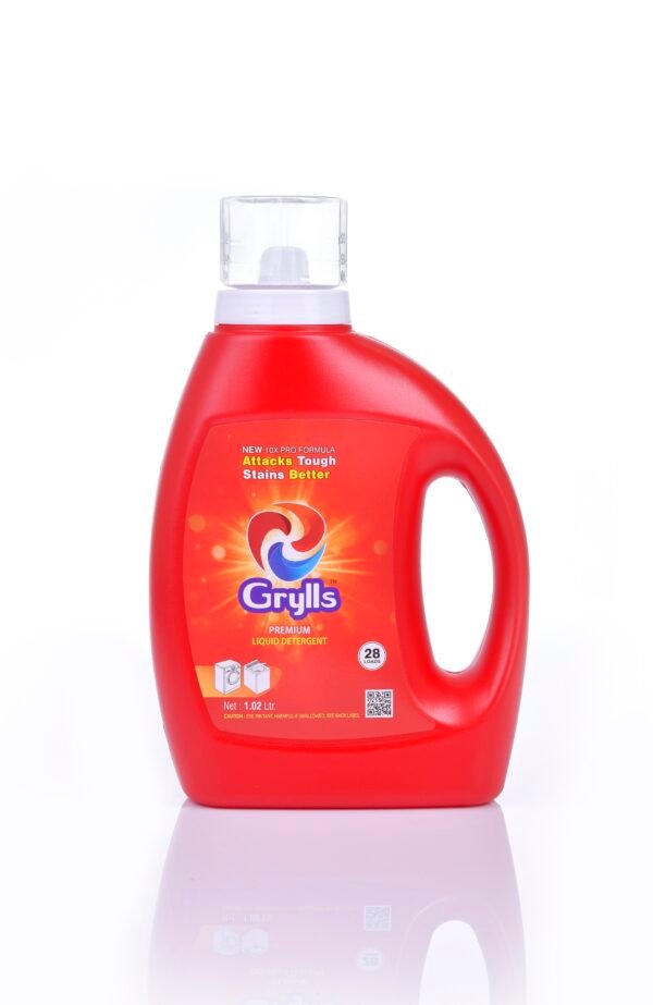 Grylls Liquid Detergent 1.5 Liter Premium, BABY SAFE,NON TOXIC,SAFE ON SKIN | TOTAL BIO DEGRADABLE